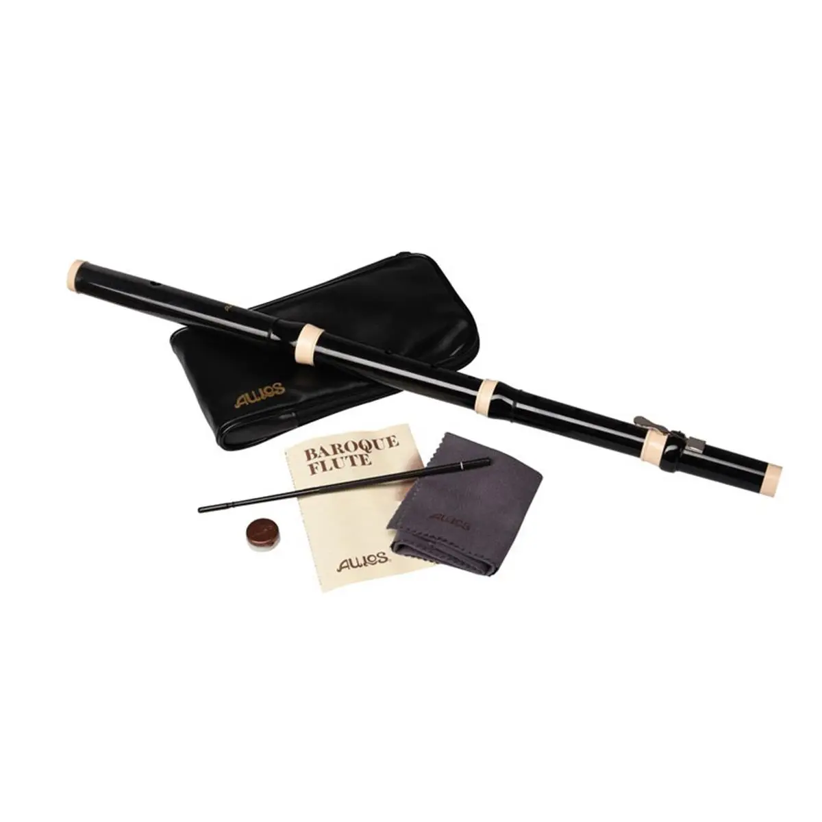 Baroque Flauto Traverso, Classic Rhythm Band Musical Instrument for Baroque Music Enthusiasts