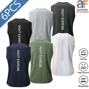 Breathable Sleeveless Athletic Training Top for Workout