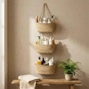 Over The Door Organizer Storage-3-Tier Hanging Organizer, suitable for storing items for the warehouse, bedrooms, bathrooms, baby products, small item storage, home decoration, dormitory storage, back to school must have