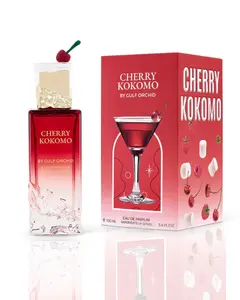 Gulf Cherry Kokomo Fruit-Based Unisex Fragrance - 3.4oz (100ml Bottle), Cherry Burst Scent, Citrus Floral Notes, Fruity Floral Perfume, Bottle-Shaped Scented Citrus Unisex Fragrance