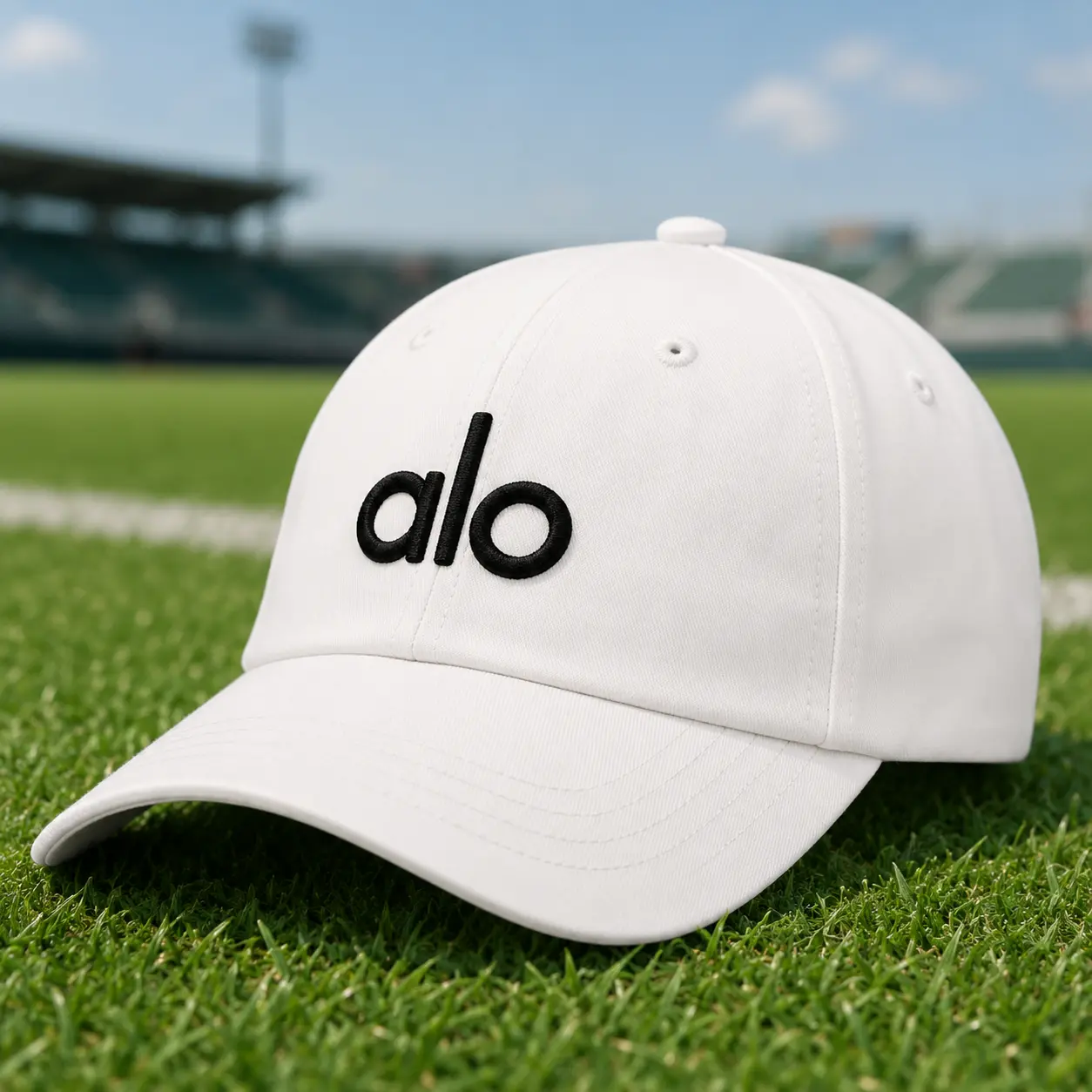 Performance Off-Duty District Trucker Cap for Men & Women, Black Baseball Hat with White “O” Embroidery, Lightweight Breathable Polyester Sun Hat for Running, Golf, Gym, Travel & Everyday Outdoor Streetwear