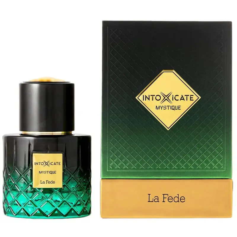 Khadlaj La Fede Intoxicate Mystique Extrait de Parfum for Men 3.4 Ounce