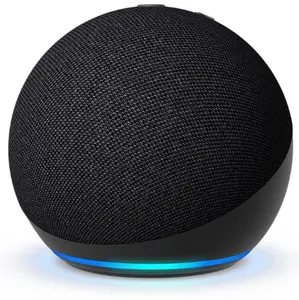 Smart Speaker Deep Rich Sound Alexa+ Bluetooth for Bedrooms Dining Rooms Offices Eco-Friendly Design Latest Model Full-Bodied Sound Quality.