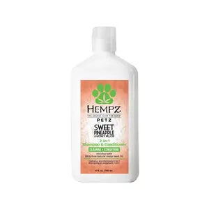 Petz Sweet Pineapple & Honey Melon 2 in 1 Herbal Shampoo & Conditioner