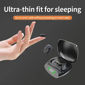 Ultra-Compact Wireless Earbuds, Invisible Design, Dual-Ear Mic, Low Latency, Bluetooth-compatible 5.4, Perfect for iOS & Android Sports Gaming, Chargeable, Invisible Sleep Earbuds