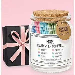 UFORU Religious Gift for Women - Inspirational Bible Verse Jar with Scripture Quotes, Faith Based Present for Mom Grandma Mother in Law, Christian Keepsake for Birthday Christmas, Encouraging Gift Idea for Her Party Favors Thoughtful