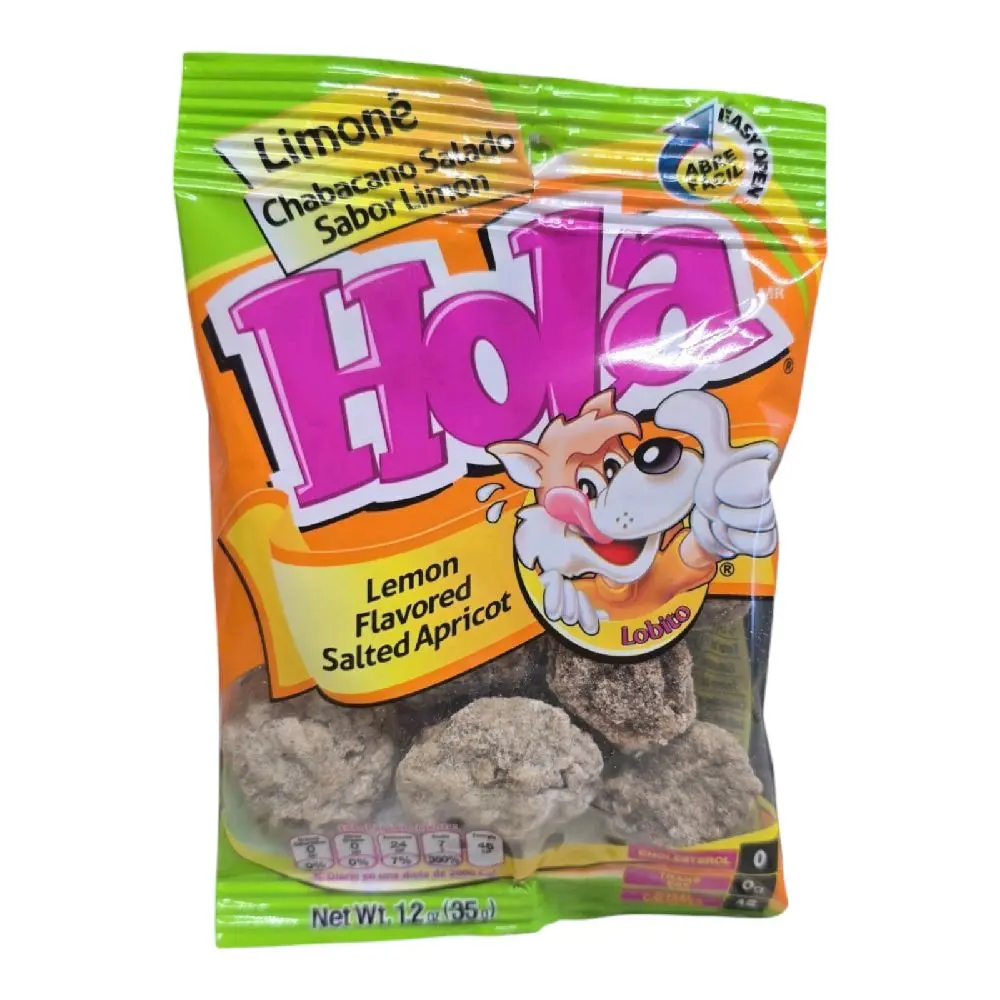 Hola salted plum 12 pieces Mexican candy Dulces mexicanos saladitos (Pick your flavor) strawberry, chamoy lemon,hot,tropicoso,sweet & sour,fresco,orange.