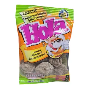 Hola salted plum 1 bags Mexican candy Dulces mexicanos saladitos (Pick your flavor) strawberry, chamoy lemon,hot,tropicoso,sweet & sour,fresco,orange.