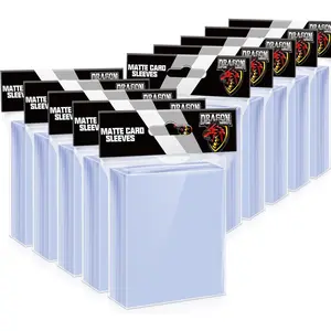 1000 Counts Card Sleeves Top Loaders for Trading Cards, Penny Soft Sleeves Baseball Card Sleeves Protectors Fit for Sports Cards, Football, Game Card