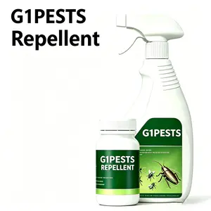 Pet & Family Friendly Pest Prevention Kit - Indoor-Outdoor Bed Bug Treatment, Insect Deterrent for Cockroaches & Flies, 40+ Common Pest Repellent Solutions, Makes 1 Gal Spray Mix