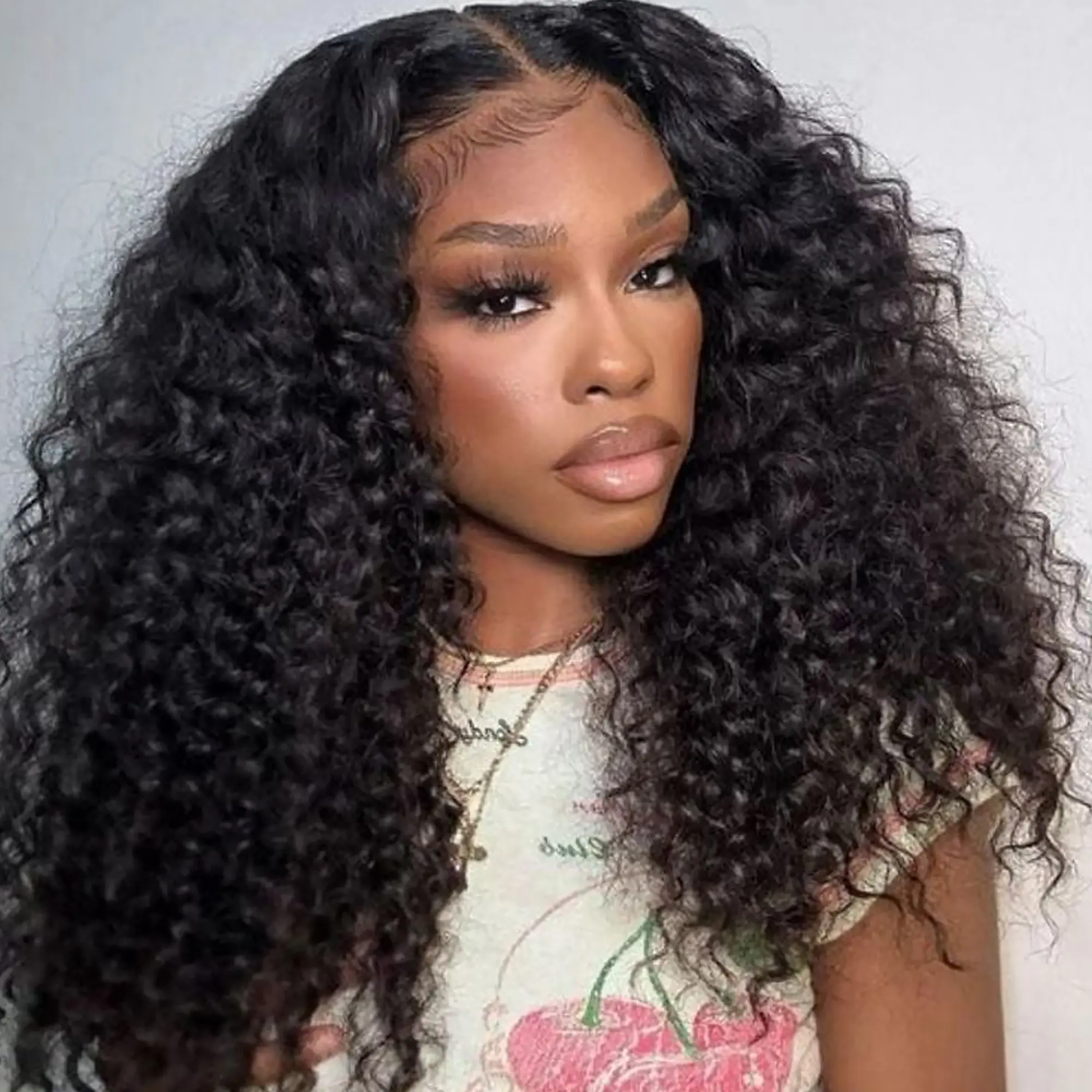Alipearl Wig Short Curly 4x7 Closure Wigs Ready To Go Glueless Wigs Pre Cut Pre Bleached Curly Human Hair Beginner Friendly