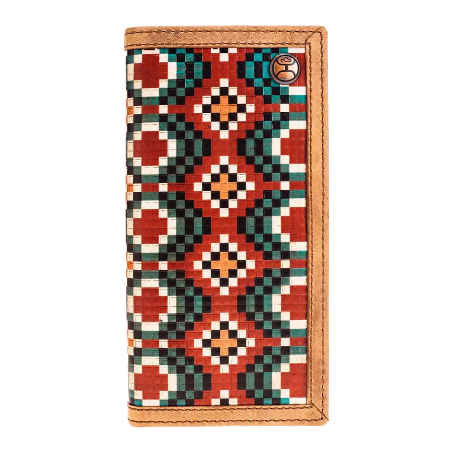 Hooey Men's Rodeo Takoda Tan Western Bifold Wallet HW034-TNAZ