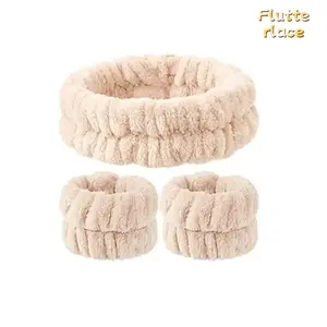 3PCS Makeup Headband & Wrist Washband Set for Women, Soft Spa Headband Face Washing Hairband with Wristbands, No-Slip Skincare Accessories for Cleaning Face, Makeup Routine & Self Care tiktokshopspringglowup summerwins