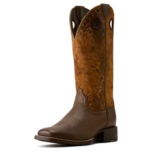 Women's Round Up Ryder Wide Square Toe Cowgirl Boots