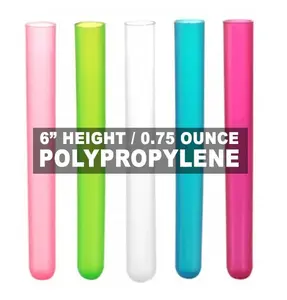 Tube SHOTZ® / Test Tube Shooters - Unbreakable Polypropylene - Pack of 100