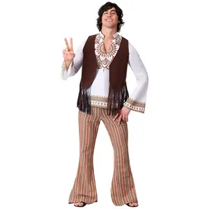 Woodstock Hippie Costume for Men