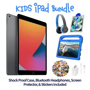 Refurbished Apple iPad 7th Gen Wi-Fi 10.2" Retina Display 32GB Space Gray 2019 with A10 Fusion Chip & Accessory Bundle | (Eco-Friendly Condition)
