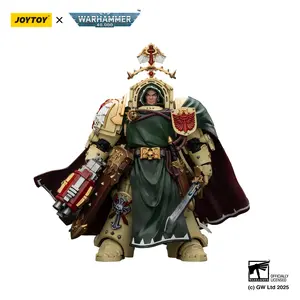JOYTOY 1/18 Dark Angels Belial Deathwing Grand Master Collectible Action Figure, w/ Sword of Silence, Storm Bolter, Ages 12+, Item JT02304, for Fans, Fan