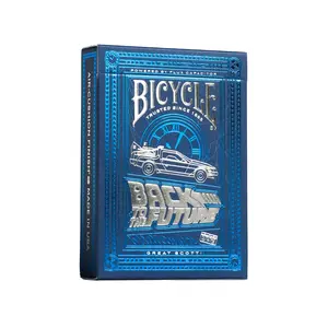 Bicycle Playing Cards Back to the Future Licensed Collectible Card Deck, Retro Theme, 1.21 Gigawatts of Fun, Suitable for 12+ Years, Collectible Card Game
