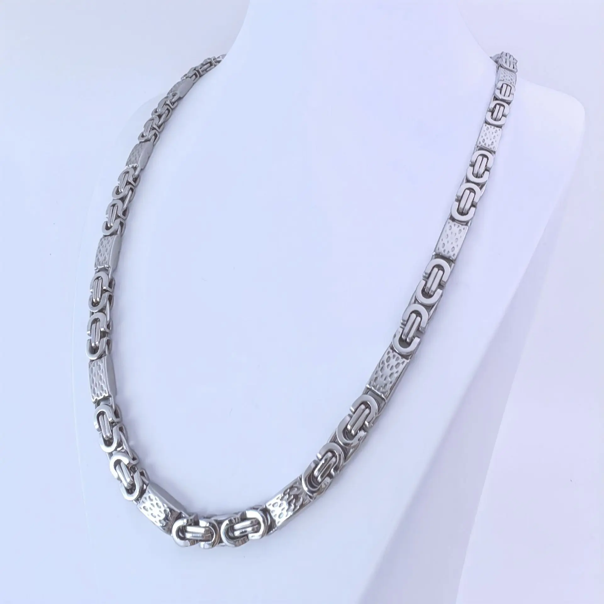 Steel necklace 6mm * 60cm