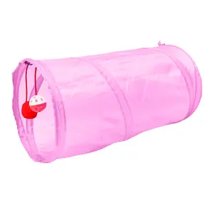 Cat Tunnel Toy Tube Kitten Pet Training Interactive Fun