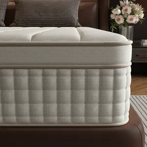 12/14inch mattress Memory Foam Mattresses HybridPocketSpring Twin Full Queen King Size MediumFirmMattress In A Box#springtok BedroomHomeModern hybrid spring mattress