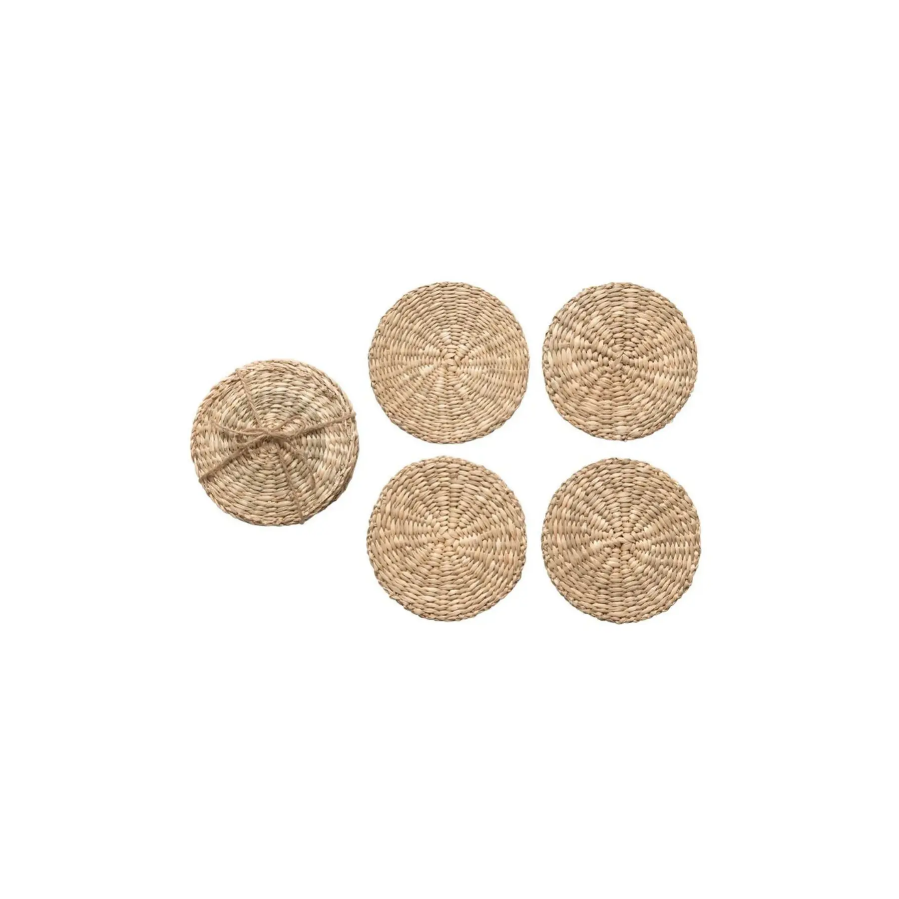 HAND WOVEN COASTERS HAND WOVEN COASTERS
