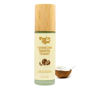 Feel the Heal Coconut Lime Gel Cleanser | Gentle Hydrating Face Wash that Removes Makeup & Balances All Skin Types