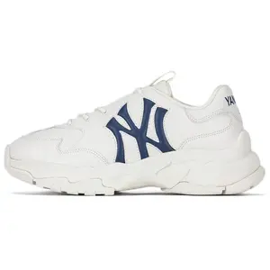 MLB New York Yankees Chunky 3D Big Ball Low-Top Dad Casual Sneaker - Unisex Sports Footwear, Trainer Shoes
