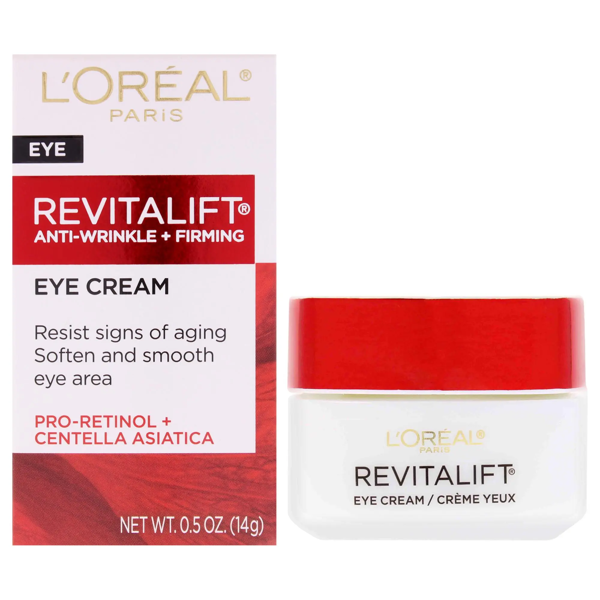 Revitalift Anti-Wrinkle Plus Firming Eye Cream by LOreal Paris for Unisex - 0.5 oz Cream
