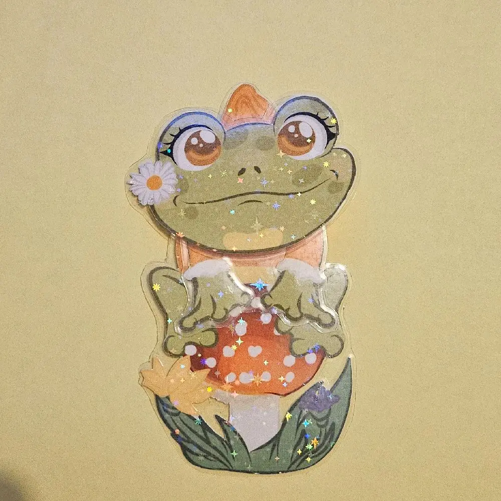 Frog & Mushroom Hanging Paper Doll