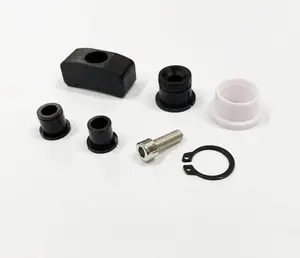 Manual Shift Bushing Repair Set for Golf MK4 Jetta MK4 New Beetle TT MK1 Includes First Gear Bushing Cable End Bushing and Shift Lever Slider Replacement