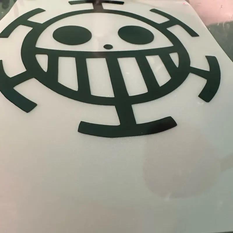 Heart pirates Jolly Roger Decals Durable Weather Resistant Stickers for Vehicles Windows or Walls Easy Installation Unique Touch Customization Perfect for Personalization