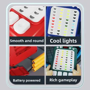 SKYQITIAN Music Rhythm Master Press Toy - Finger Dance Light-Up Rhythm Games Machine, Stress Relief Speed-Push Challenge Tool for Kids summerwins,summerwins