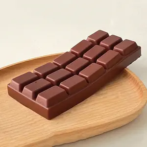 1pcs Simulation Chocolate Squishy Toy, Stress Relief Fidget Fun Squeeze Toy, Office Relaxation Gift, Small Decorative Item, Perfect for Unwinding