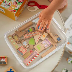 3pcs Clear Hard Shell Zipper Case Transparent PVC Plastic Laces Closure Storage Bins for Tools & Small Objects Portable Travel Organizer Set Clear Storage Box