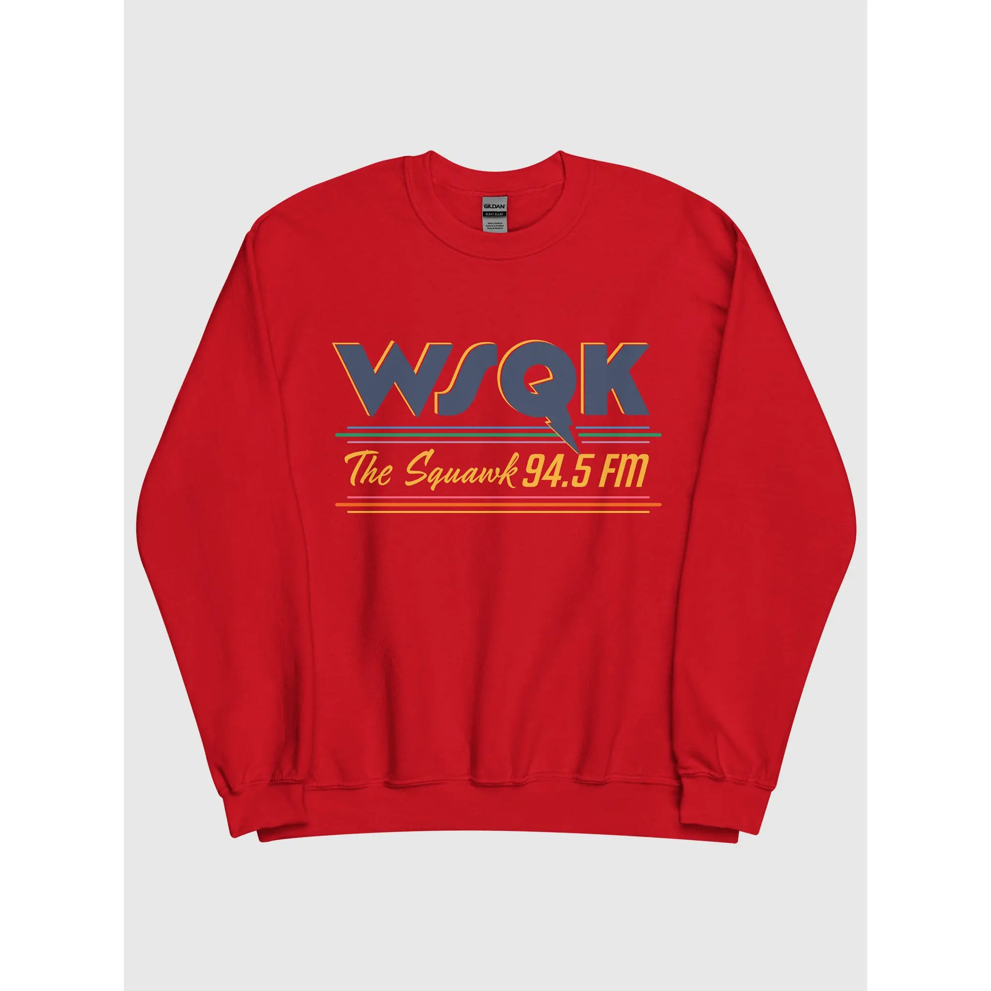 Stranger Things WSQK "The Squawk" Sweatshirt Stranger Things WSQK "The Squawk" Sweatshirt