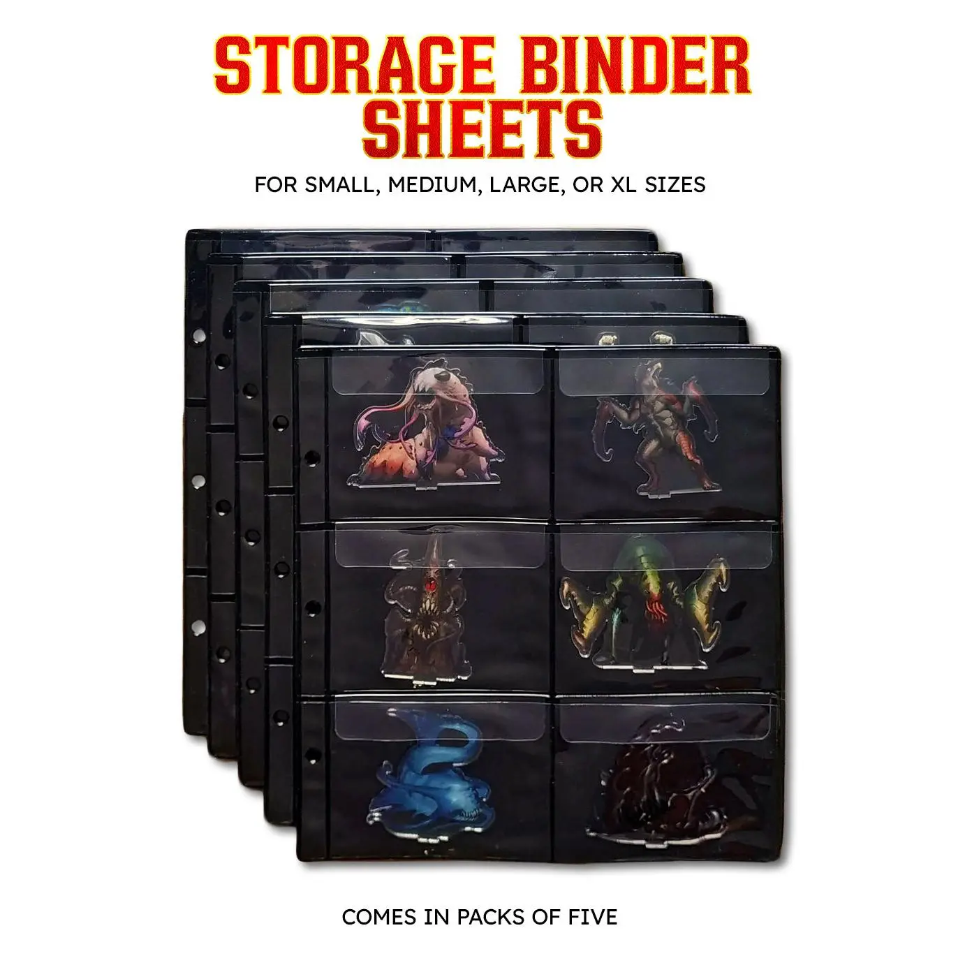 Storage Binder Sheets