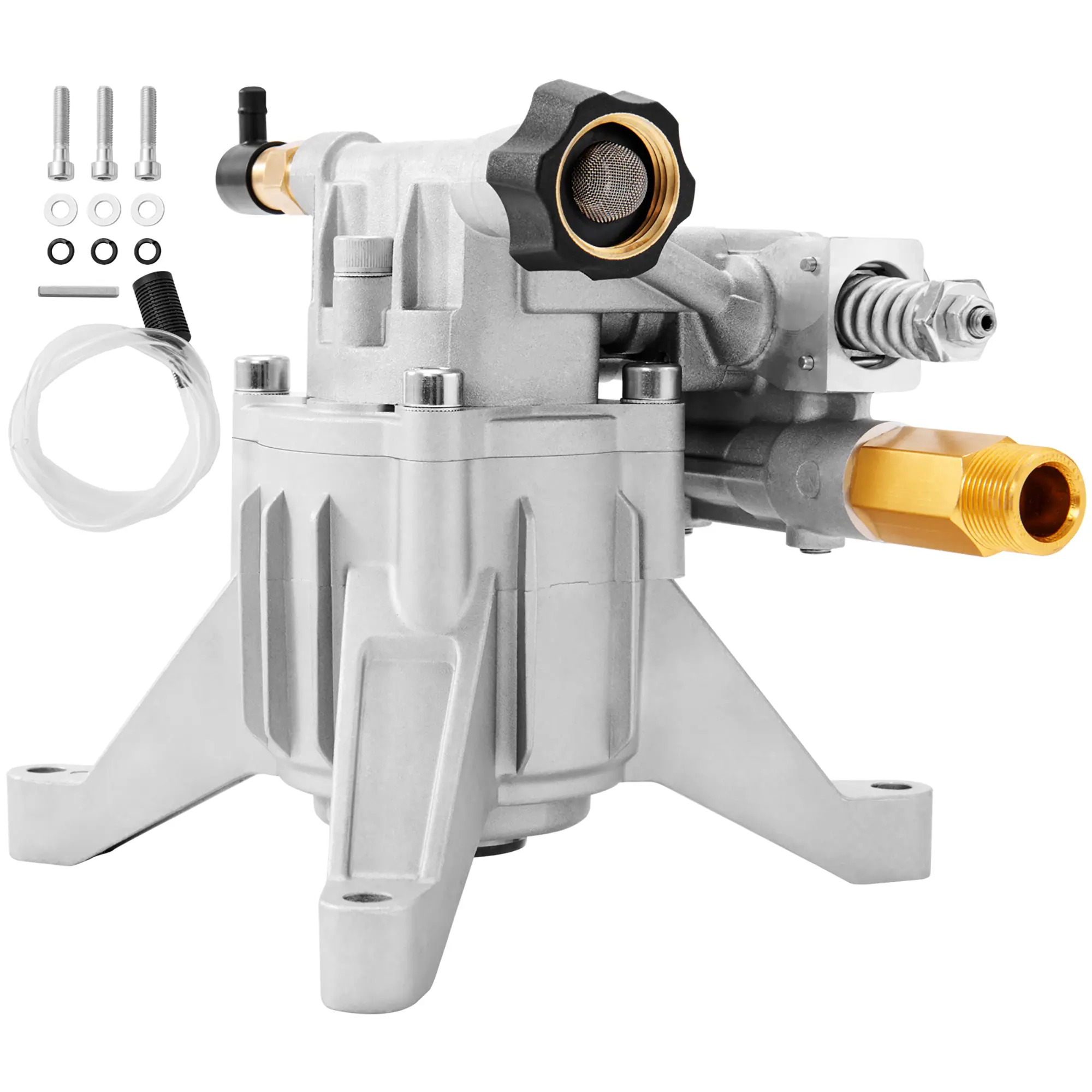 【Summerfinds】VEVOR Pressure Washer Pump 7/8" Shaft Vertical3400 PSI2.5 GPMReplacement Power Washer Pumps KitParts Washer PumpCompatible with HondaSimpsonRYOBIBriggs & StrattonSubaruCraftsman