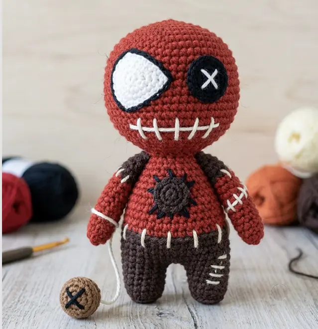 New Beginning Spider Plush – Handmade Halloween Collectible