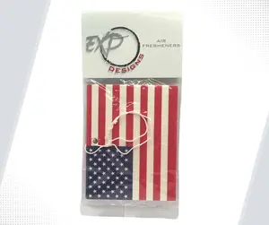 American Flag Freshener - Car Air Freshener with Eco-Friendly Materials, Custom Design Options, and Advanced Scent Technology car enthusiast ornament pendant car interior