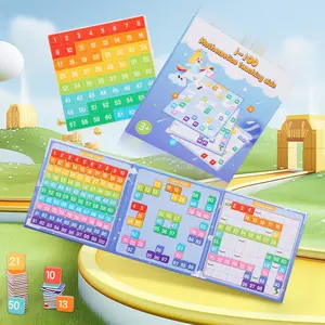 Magnetic Math Learning Set, Counting & Addition/subtraction, Numbers 1-100, Ideal Gift for Kids, Perfect for Early Education, Learning Materials