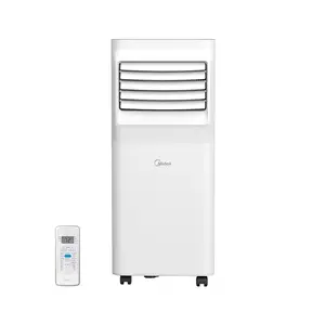 Refurbished Midea  3-in-1 Portable Air  | Cools, Dehumidifies, Ventilates | Washable Air Filter | Easy Install with Hardware & Guide | Lightweight & Portable for Room-to-Room Use | Pre-Owned Midea Portable AC Unit conditioner