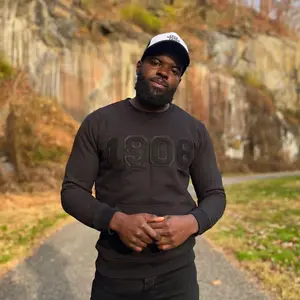 Alpha 1906 Black on Black Chenille Crewneck Alpha 1906 Black on Black Chenille Crewneck