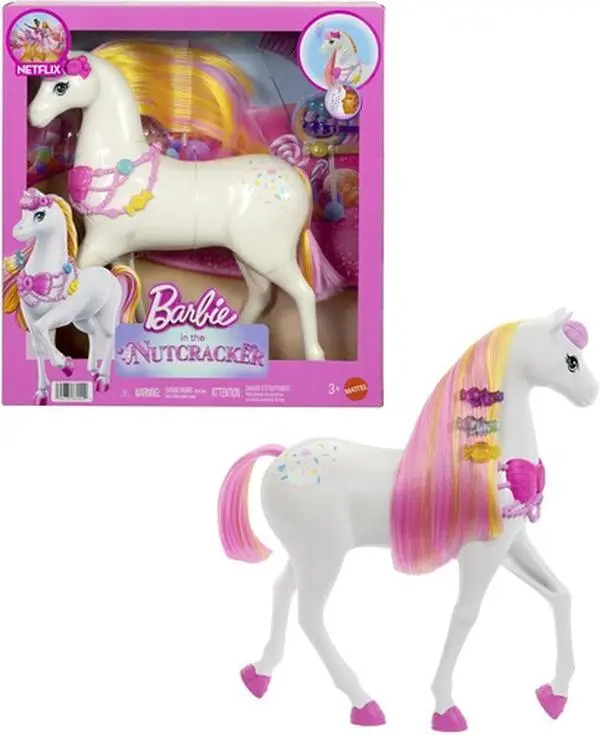 Barbie in the Nutcracker Land of Sweets Horse and Accessories  [COLLECTIBLES] Paper Doll