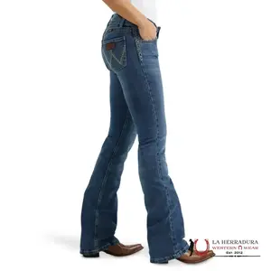 WOMENS WRANGLER MAE MID-RISE SADIE BOOT CUT 1007MWZDW