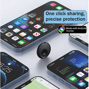Global Smart Mini Tag Locator for Android Phones, Pet Keys Backpack Bicycle Tracker, GPS Wireless Tracking Device for Pets and Essentials