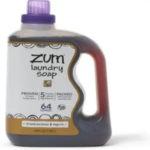 Indigo wild clean laundry soap plantbased liquid laundry soap contains baking soda essential oils saponified coconut oil frankincense myrrh scent 64 fl oz