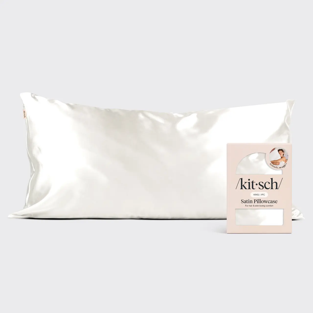 King Pillowcase - Ivory