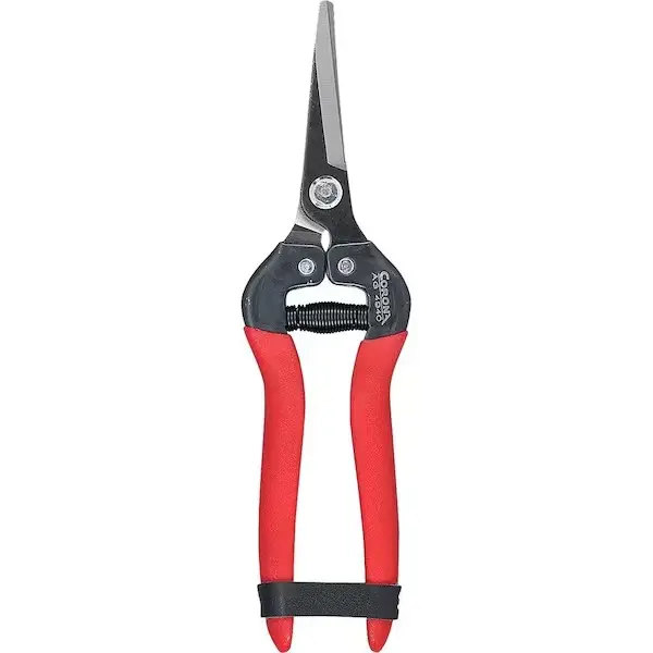 Tempered Steel Long Curved Snips - 1.75" Blade Cutting Hardware Hand Tool, 8x6.5x1 in, Durable, Easy to Use, Reliable, Versatile for Precise Cuts, DIY Enthusiasts, Crafting